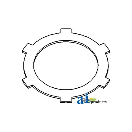 A & I Products Disc, Separator, Transmission 6" x6" x1" A-92934C2